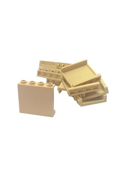 LEGO Original Moc Custom Accessory Panel - 4 Pieces Brick Leaf Workshop