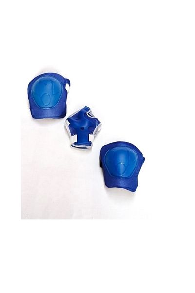 PerfectTrade Unisex Blue Skate and Skateboard Child Protection Safety Set 6 Pieces