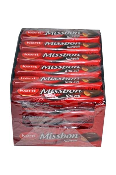 Missbon Kent Kahve Aromalı Bonbon 43gr X 24 Adet