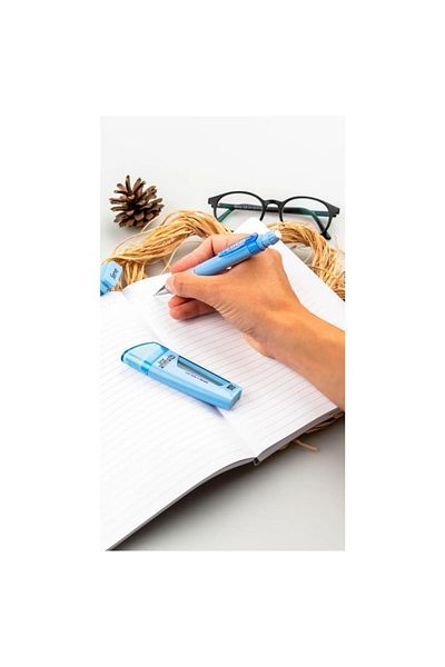 Serve Deep 0.7 Mm Mechanical Pencil Sky Blue - 0.7 Mm Tip & Eraser