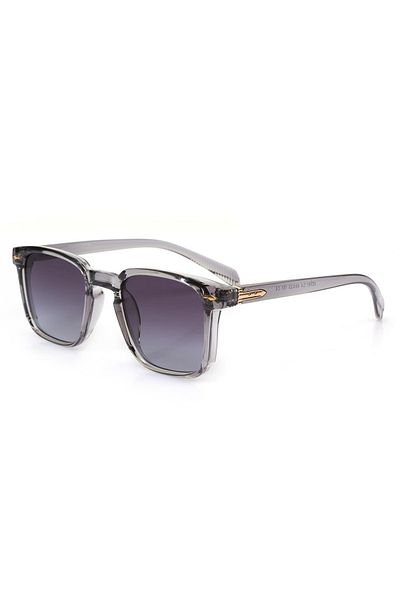 TomyHelf Unisex Purple Glass Transparent Sunglasses - Th981c4