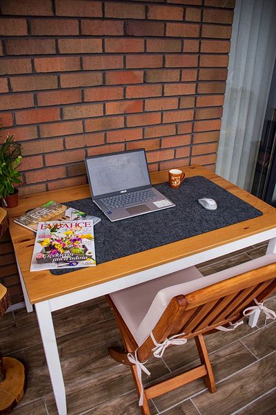 garaccu Οργάνωση γραφείου εργασίας Felt και Gaming Mouse Pad Επιτραπέζιο Organizer Mat 50x100 cm