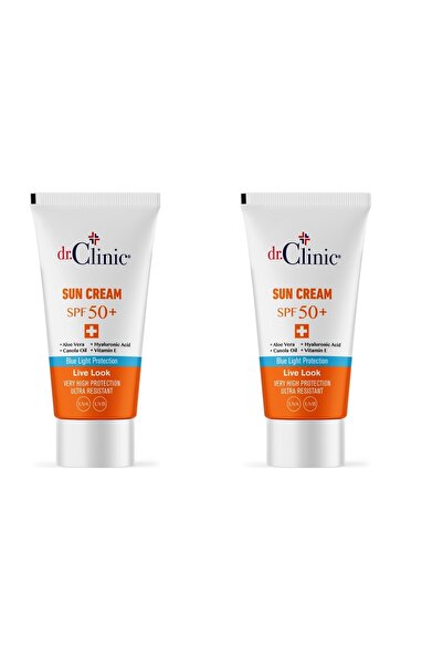 Dr. Clinic Güneş Koruyucu Krem Spf 50 2'li Set (50 ML 50 ML)