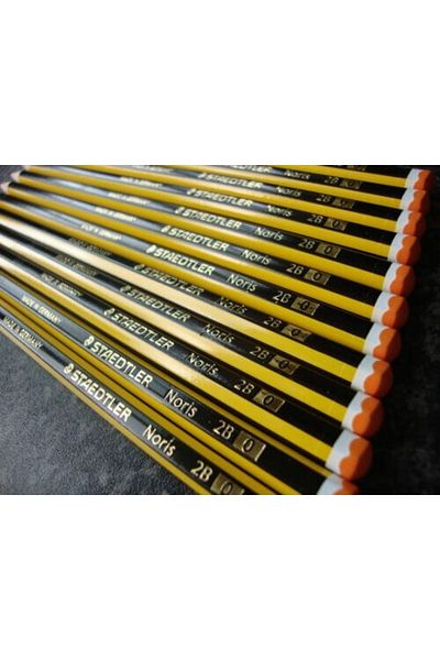 Staedtler Pencil Black 2b (10 Pieces)