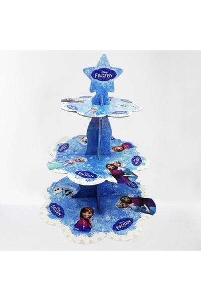 Kokoş Parti Elsa-frozen Kek Standı