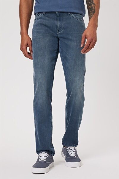 Lee Cooper Men's Slim Fit Straight Denim Trousers - 232 Lcm 121035 Jagger Judas Iris