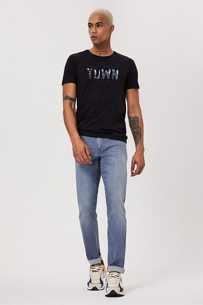 Lee Cooper Ανδρικό τζιν παντελόνι Jagger Jayden Iris Stone