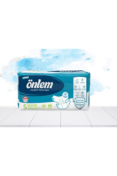 ÖNLEM Adult Patient Diapers Size S 30 pcs 1 Piece