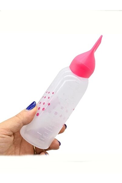 gaman Sticlă de plastic reîncărcabilă de 120 ml - Recipient pentru vopsea de păr colorată și cu pieptene