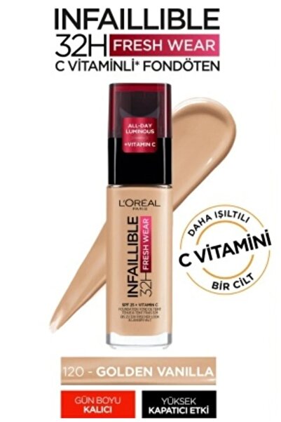 L'Oreal Paris L'oréal Paris Infaillible 32h Fresh Wear C Vitaminli Fondöten -...