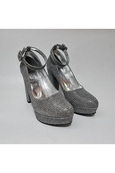 Ventes Pantofi de damă cu platformă cu toc 12 cm închis 195632018-z