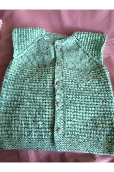 Papatyam Hand Knitted Baby Vest Handcrafted Baby Set