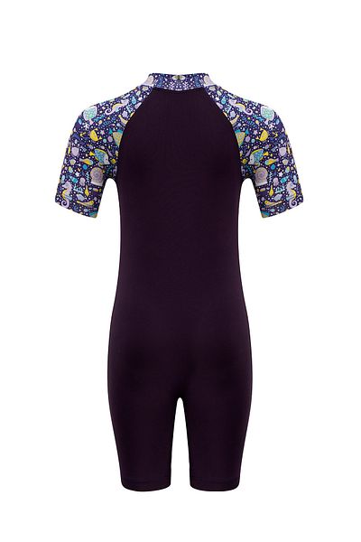 Adasea Patterned Kids Jumpsuit Swimsuit