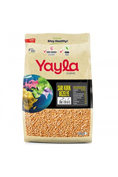 Yayla Gurme Sarı Kırık Bezelye 500 Gr