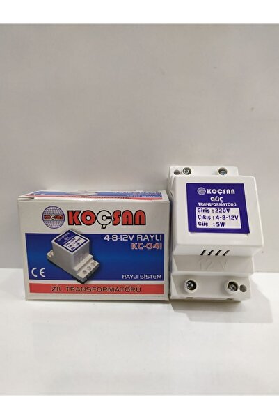 KOÇSAN 5w X 4-8-12v Zil Trafosu 220v