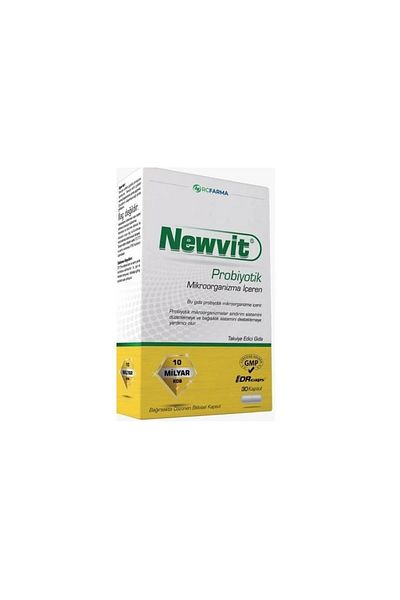 Rcfarma Newvit Probiotic 30 Capsules