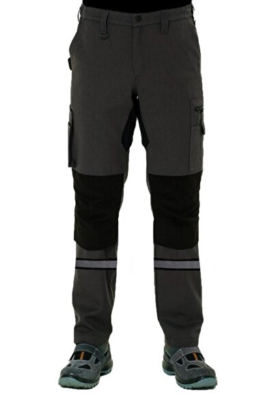 Şensel Світловідбиваючі робочі штани, сіро-чорні -54e6282-workwear