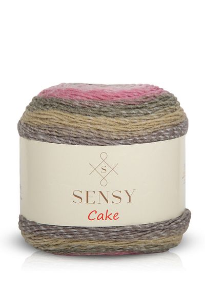 SENSY Premium Cake Χειροποίητο Πλεκτό Σχοινί Σάλι Μπλούζα Αξεσουάρ Σχοινί Μαρμάρινο Σχοινί