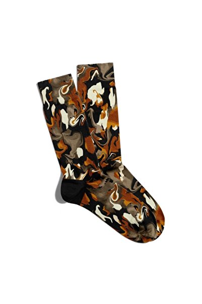 Eğlenceli Çoraplar Забавни чорапи, унисекс, кафяви, с танцови мотиви, Ecsoket192