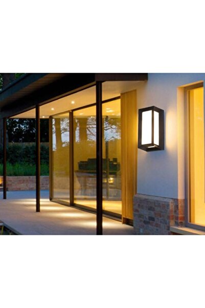 SeKaTech Zita 25cm 12w G.ışığı 3000k Ultra Bahçe Duvar Aplik Led Aydınlatma I...