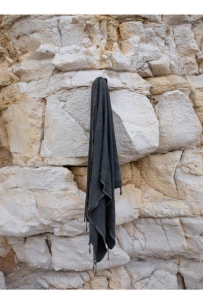 Barine Μαύρη Πέτρα Βαμβακερή Πεστάμαλ - 85x160