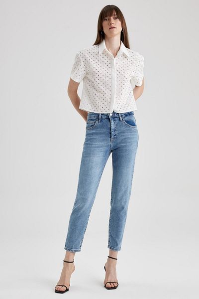DeFacto Jeans - Blau - Slim