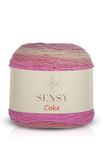 SENSY Premium Cake Χειροποίητο Πλεκτό Σχοινί Σάλι Μπλούζα Αξεσουάρ Σχοινί Μαρμάρινο Σχοινί