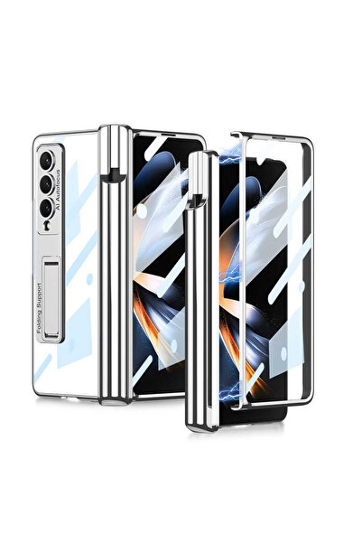 Rivor Samsung Galaxy Z Fold 4 Kılıf Kalem Bölmeli Standlı Kapaklı Katlanabili...