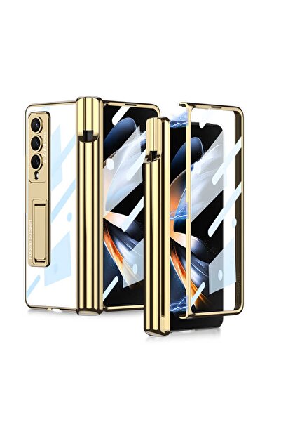 Rivor Samsung Galaxy Z Fold 4 Kılıf Kalem Bölmeli Standlı Kapaklı Katlanabili...