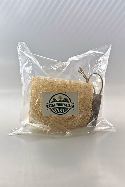 Hatay Yöreseller 5 cm Natural Pumpkin Fiber - Bath and Bath Body Scrub