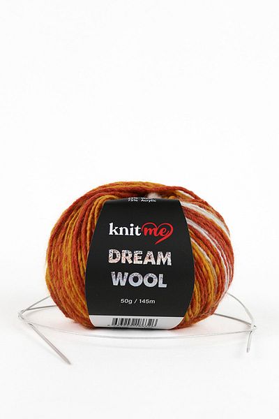 knitme Πλεκτό Me Dream Woll Νήματα πλεξίματος χειρός (kd04)