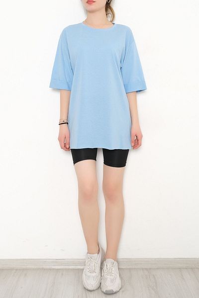 Lukas Double Sleeve T-Shirt Baby Blue - 9611.253