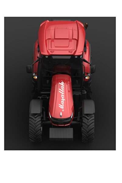 EYBA STİCKER Traktör Kaput Maşallah Yazısı Yapışkan Sticker New Holland Tümos...