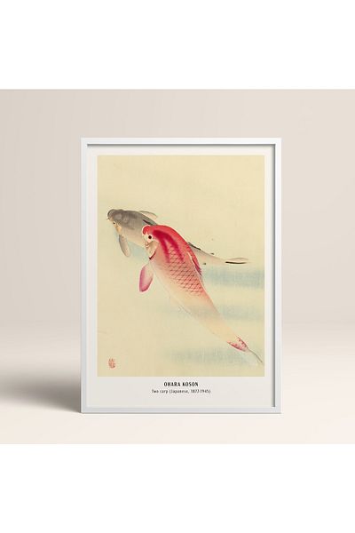HOMEPACK Επιτραπέζιο Πλαίσιο Ιαπωνικού Στιλ Nanbara Sakujiro 30x40cm 40x60cm 50x70cm Μαύρο Λευκό Ξύλο Jpn006