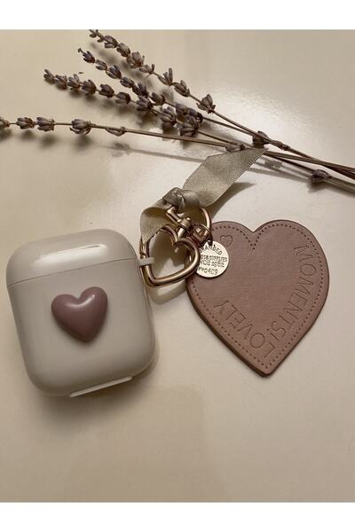 sorte atelier 2nd Generation Heart Beige Headphone Case Protection Case
