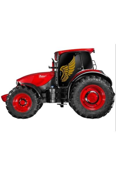 EYBA STİCKER Traktör Kanat Büyük 2 Adet Newholland John Deere Erkunt Massey