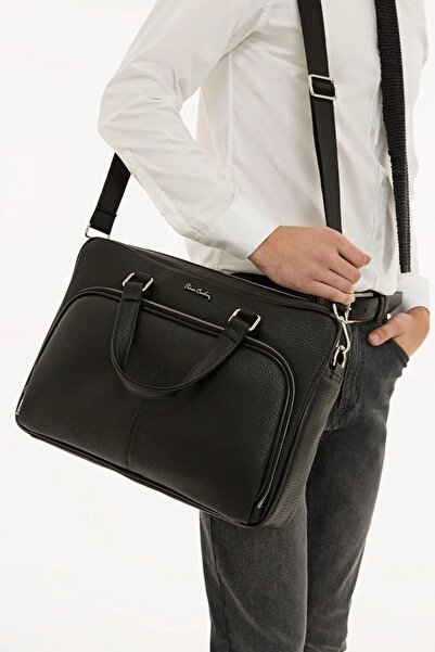 Pierre Cardin 01pc001116 Τσάντα φορητού υπολογιστή Τσάντα χαρτοφύλακας Μαύρο