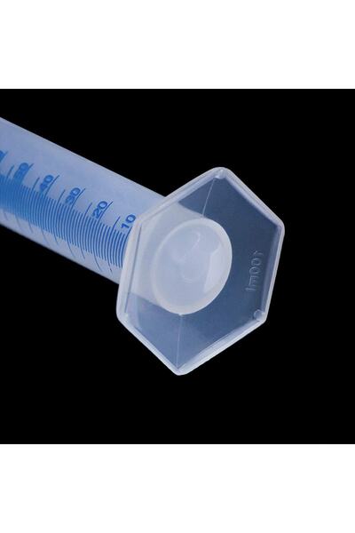 ATEL-SAN Mezür 100 Ml / Ölçü Kabı - Plastik Şeffaf – Uzun Form