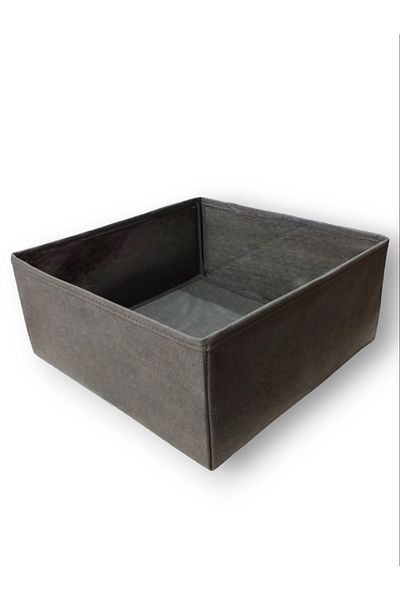 Balkan Room Anthracite Drawer Organizer - Κουτί ντουλαπιών πολλαπλών χρήσεων (28*28*13)