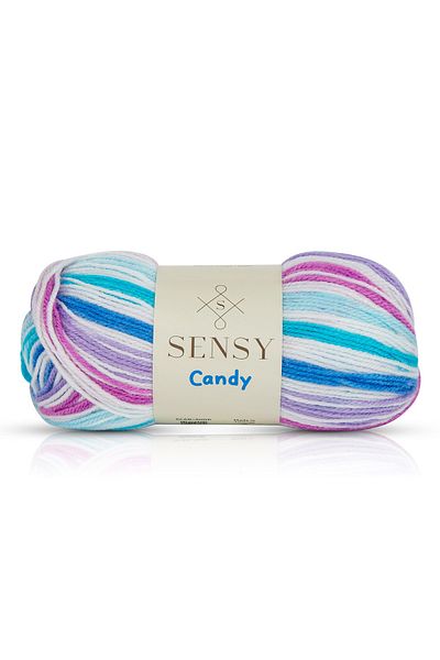 SENSY Premium Candy Hand Knitting Thread Baby Kids Sweater Thread Cardigan Vest Scarf Thread Blanket Thread