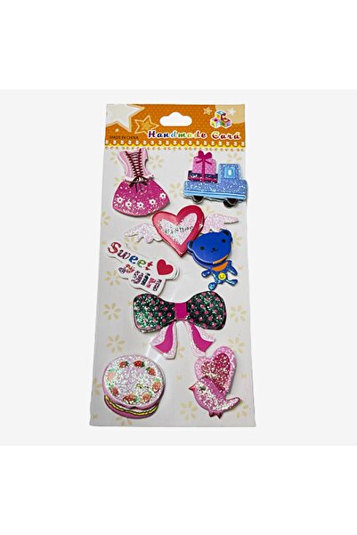 EleganTShoP مجموعة ملصقات من طبقتين منقوشة Jna10