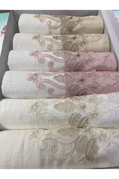 Sarayland Set of 6 50 X 90 cm Hand Face Towels
