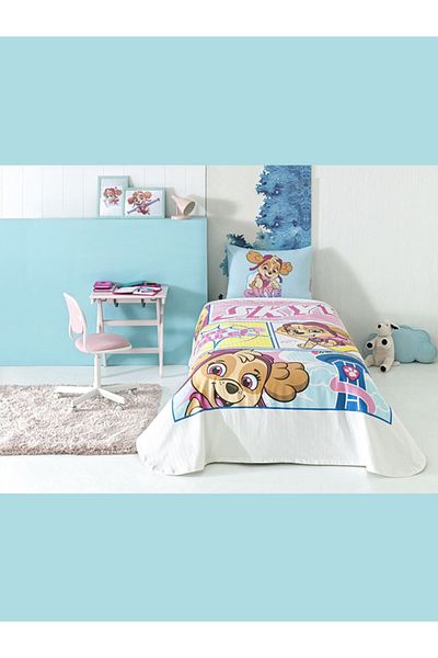 Taç Licensed Pique Set Skye Team Paw 120x200 Queen Single