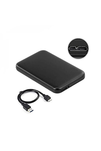 OEM 2.5 Harddisk Kutusu Usb 3.0 Harici (2.el 500 Gb 2.5 Sata Disk Hediye)
