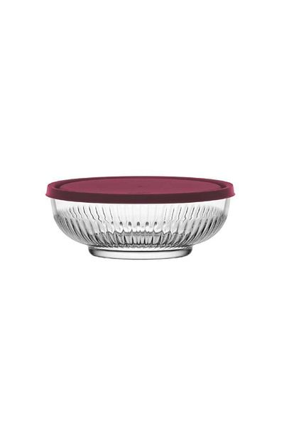 LAV Burgundy Tokyo Storage Container with Lid - 880 Cc