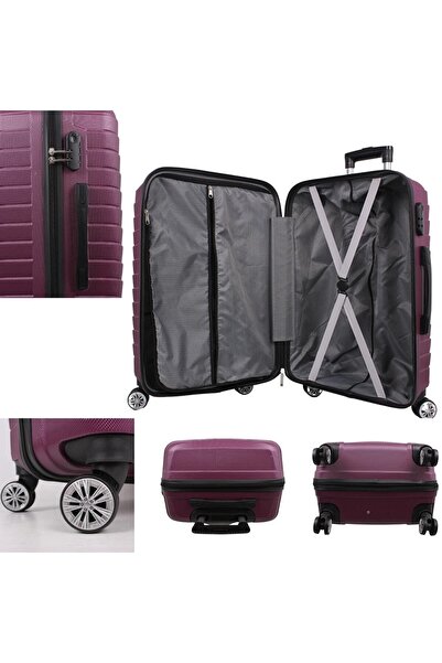 Pause Set Valiz 3lü Valiz Seti Sert Valiz Seti