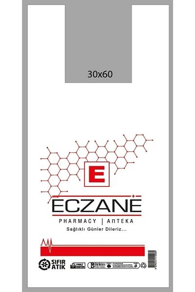 BİRİKİM AMBALAJ Pharmacy Bag 30x60 Sizes 2 Kilo