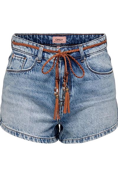 ONLY Jeans-Shorts ONLKELLY Hohe Taille Normal geschnitten Jeans-Shorts