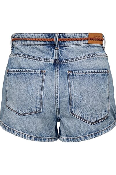 ONLY Jeans-Shorts ONLKELLY Hohe Taille Normal geschnitten Jeans-Shorts