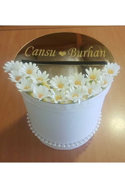 Evsay Takı Kutusu Özel Tasarım Düğünde Para Toplama Kutusu, Kırgım Kutusu